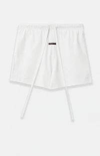 Fear of God ESSENTIALS Women's Cloud White Lounge Shorts