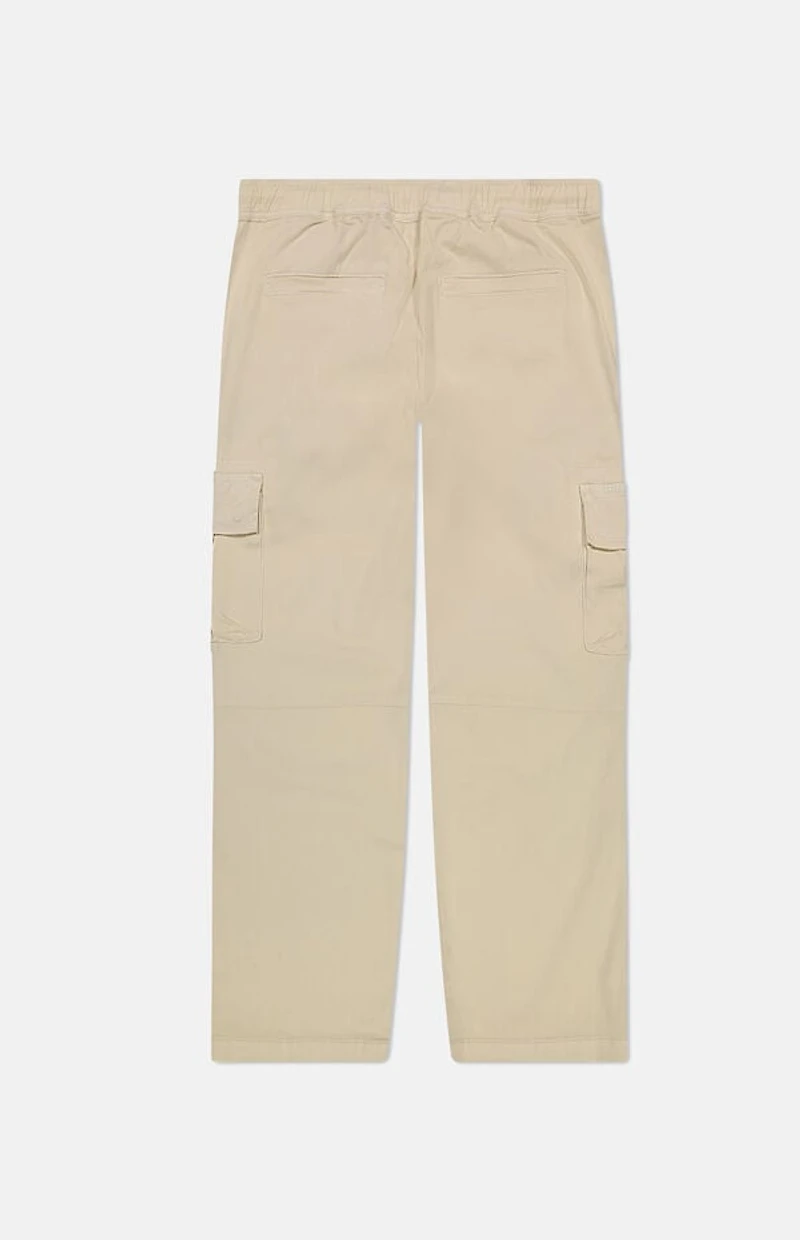 WeSC America Inc Cream Open Bottom Cargo Pants