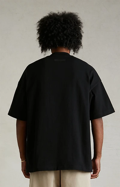 Fear of God ESSENTIALS Black Heavy T-Shirt