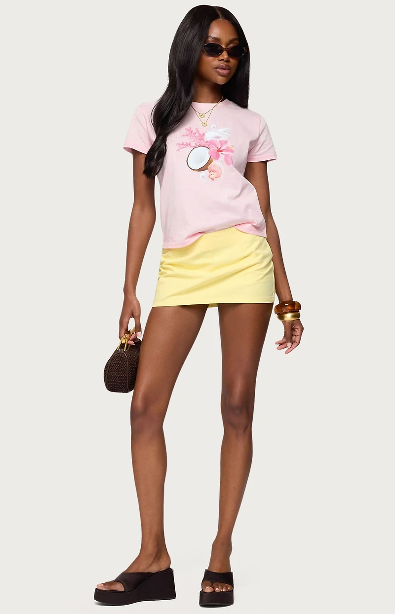 Edikted Oceans Calling Coastal T-Shirt