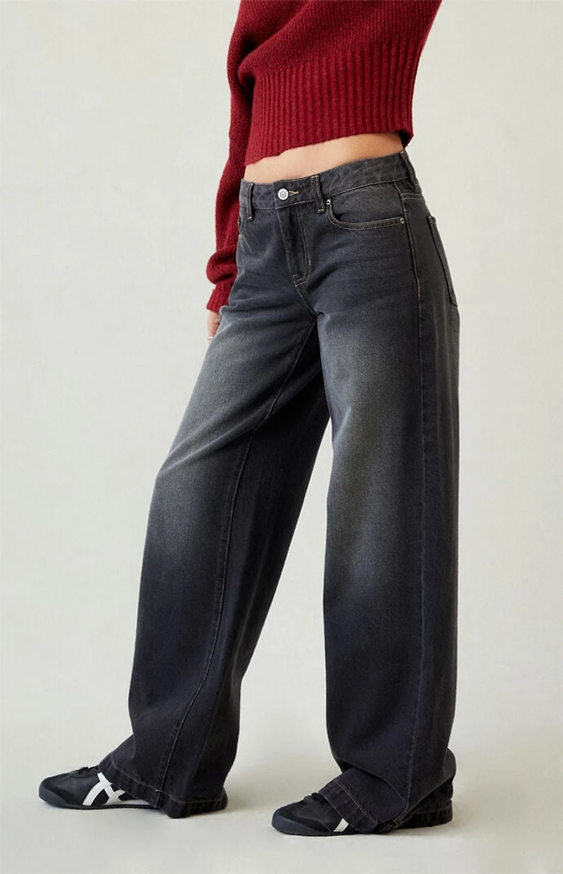Pacsun Casey Low Rise Baggy Jeans Black