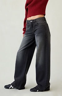 Pacsun Casey Low Rise Baggy Jeans Black