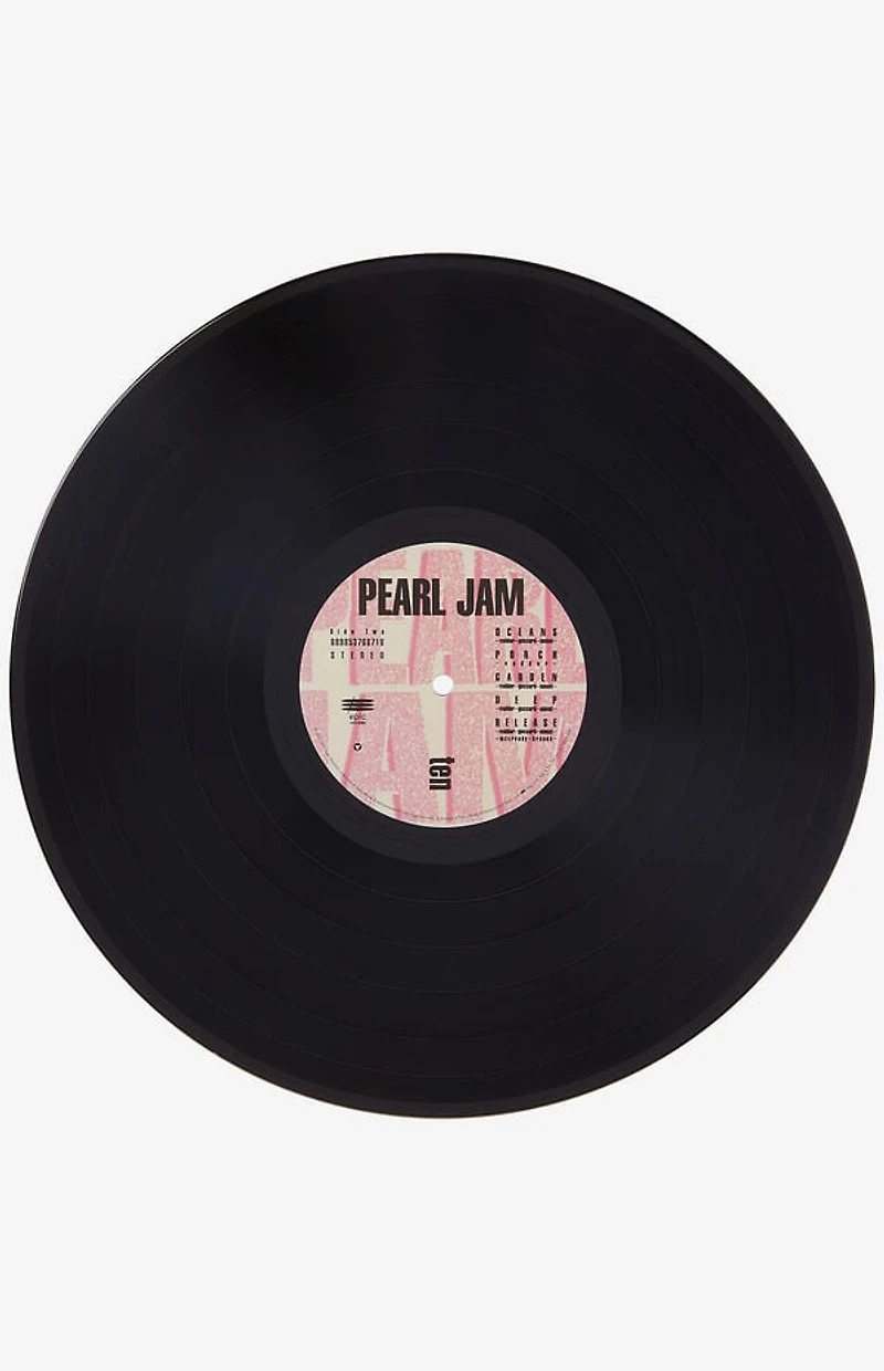 Pearl Jam Ten Vinyl Record