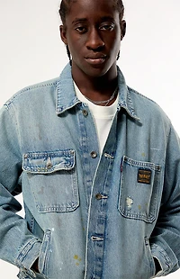 Levi's Men's Sunrise Trucker Jacket - Diving Ducks Distressed