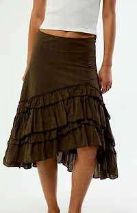 Daisy Street Seren Midi Skirt