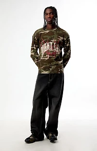 Nightlab Night Camo Waffle Knit Long Sleeve T-Shirt