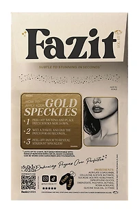 FAZIT BEAUTY Gold Decolletage Glitter Makeup Patches
