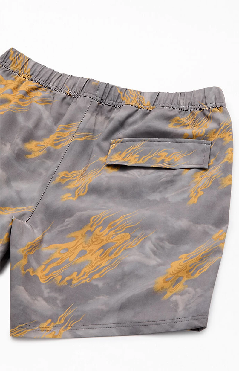 LOST Firestorm 7" Swim Trunks