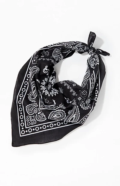 Pacsun Black Classic Bandana