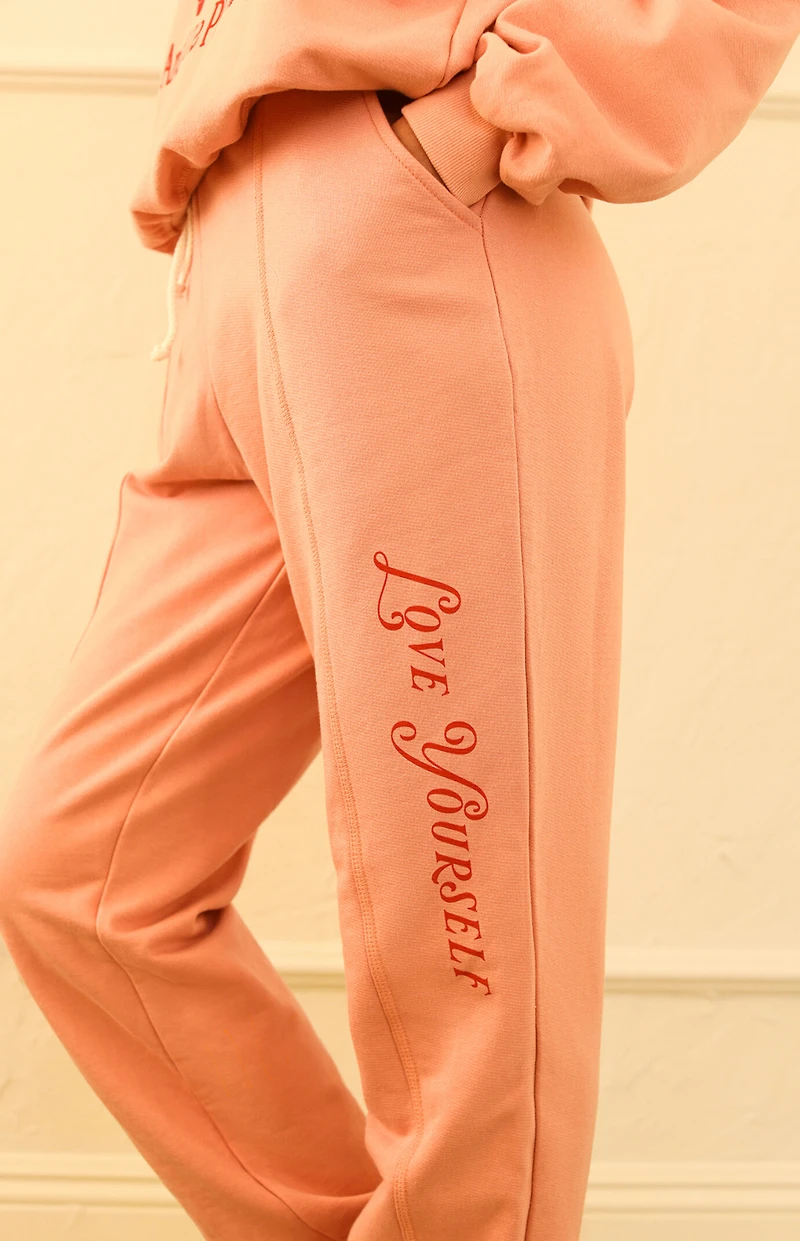 Dippin' Daisy's Love Yourself Drawstring Sweatpants
