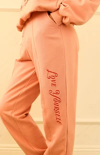 Dippin' Daisy's Love Yourself Drawstring Sweatpants
