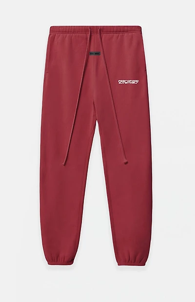 Fear of God ESSENTIALS Women's Crimson Classic Fleece Sweatpants