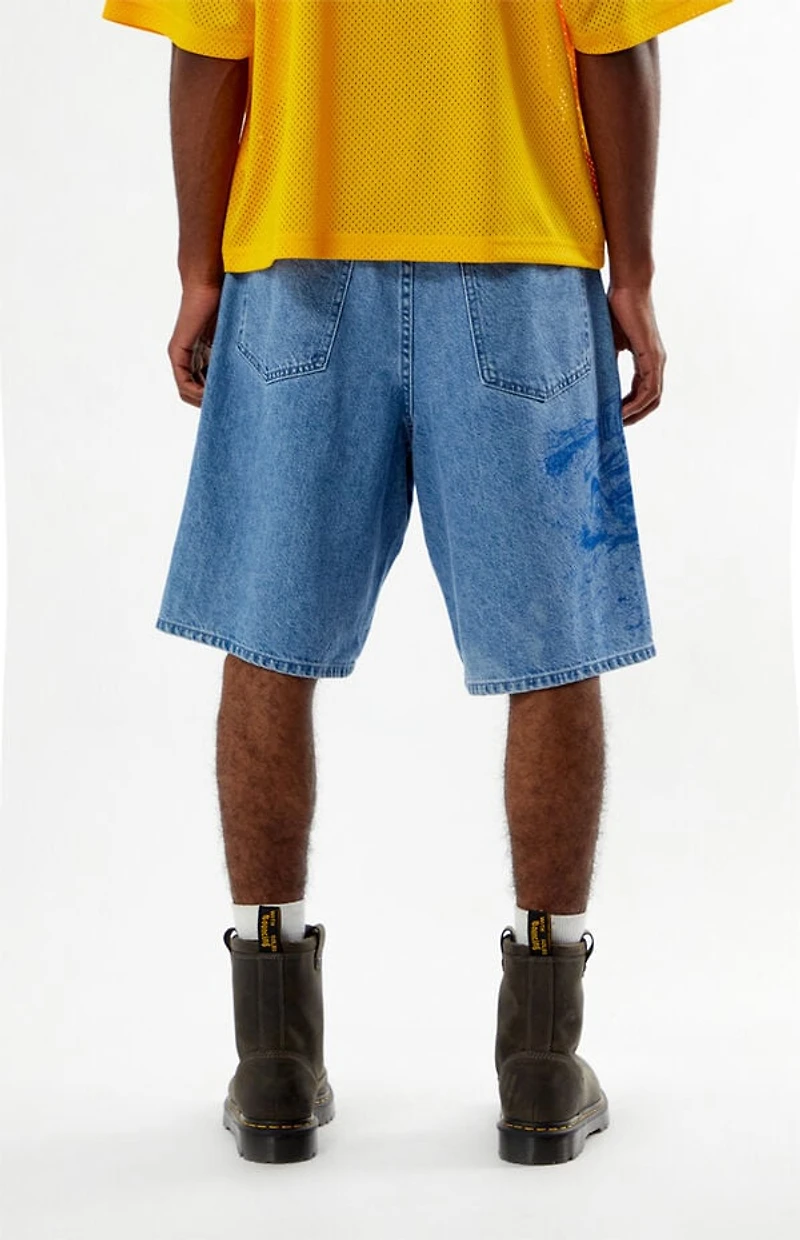 FORD Bronco Baggy Denim Shorts