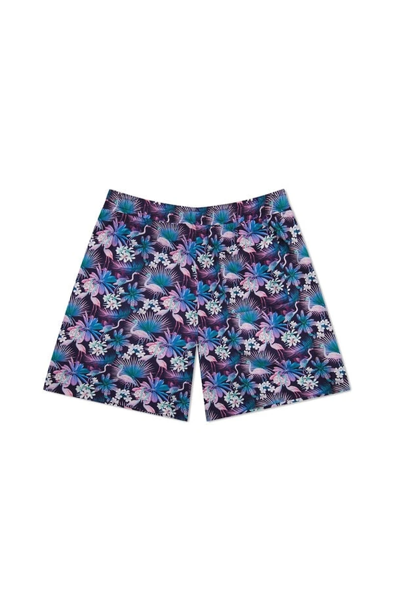 WeSC America Inc Neon Flower Flamingo AOP Austin Shorts