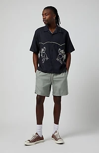 Pacsun Shadow Cole Cotton Volley Shorts