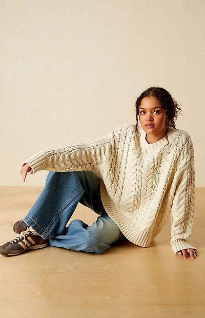 Your Favorite Rory Cable Knit Sweater