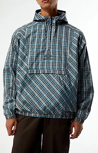 Umbro Checked Partial Zip Up Jacket
