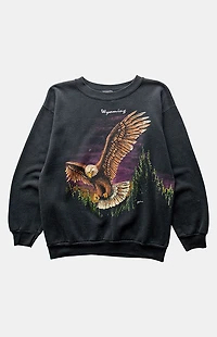 PS VINTAGE 90s Wyoming Eagle Crew Neck Sweatshirt