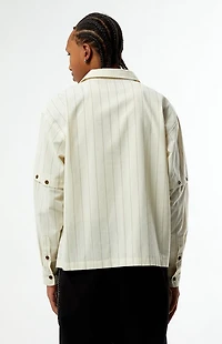 Pacsun Striped 2fer Long Sleeve Shirt
