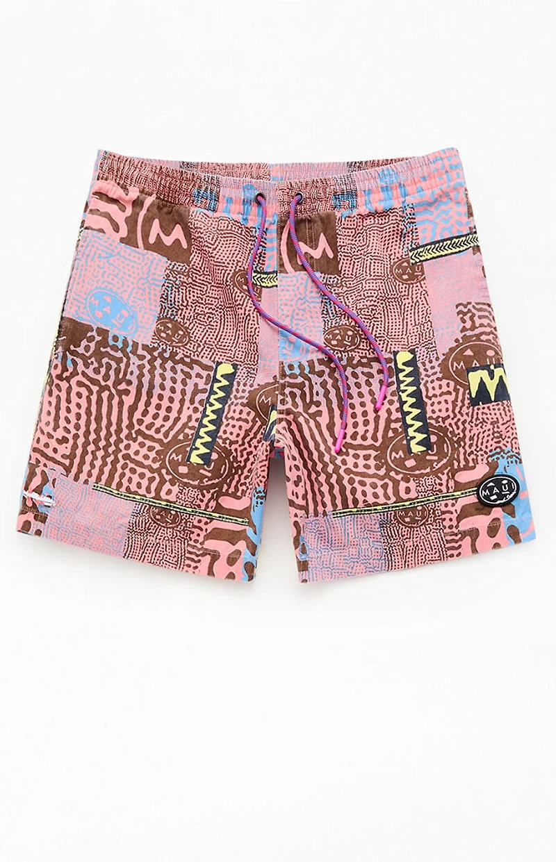 Maui & Sons Madras Rad Shorts