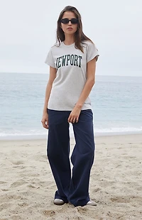 John Galt Light Gray Chloe Newport T-Shirt