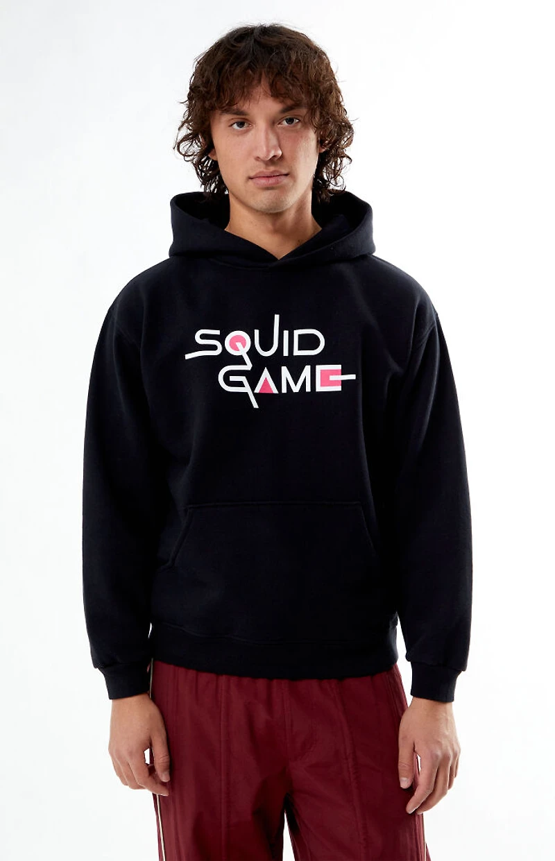 Netflix Squid Game Pink Guards Hoodie