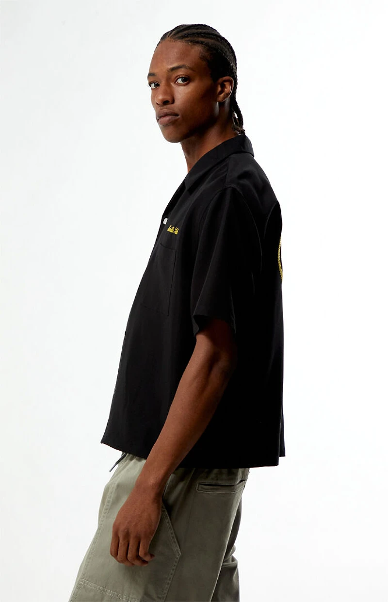 Pacsun Ribbon Woven Camp Shirt