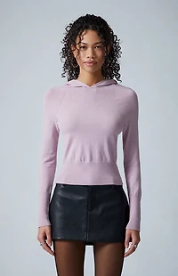 Third Charm Riley Knit Hoodie