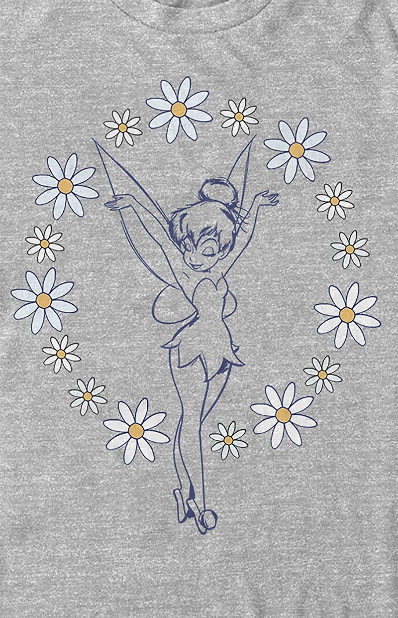 Tinkerbell Spring Daisies T-Shirt
