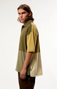 Brixton Deco Blocked Relaxed Polo Shirt