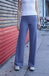 John Galt Gray Priscilla Flare Pants