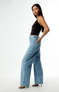 Levi's Light Indigo Cinch Baggy Jeans