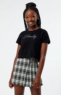 Pacsun Kids Howdy Rhinestone Skimmer T-Shirt