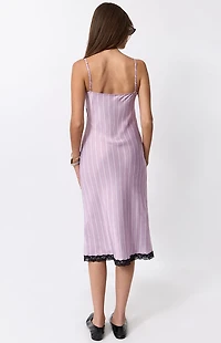 WEWOREWHAT Cami Slip Midi Dress