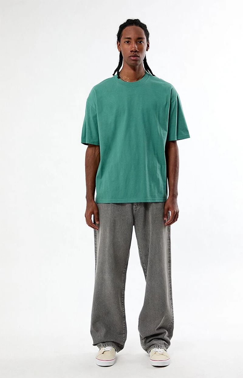PS Basics Green Basic Oversized T-Shirt