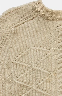 PS VINTAGE 80s Cable Knit Sweater