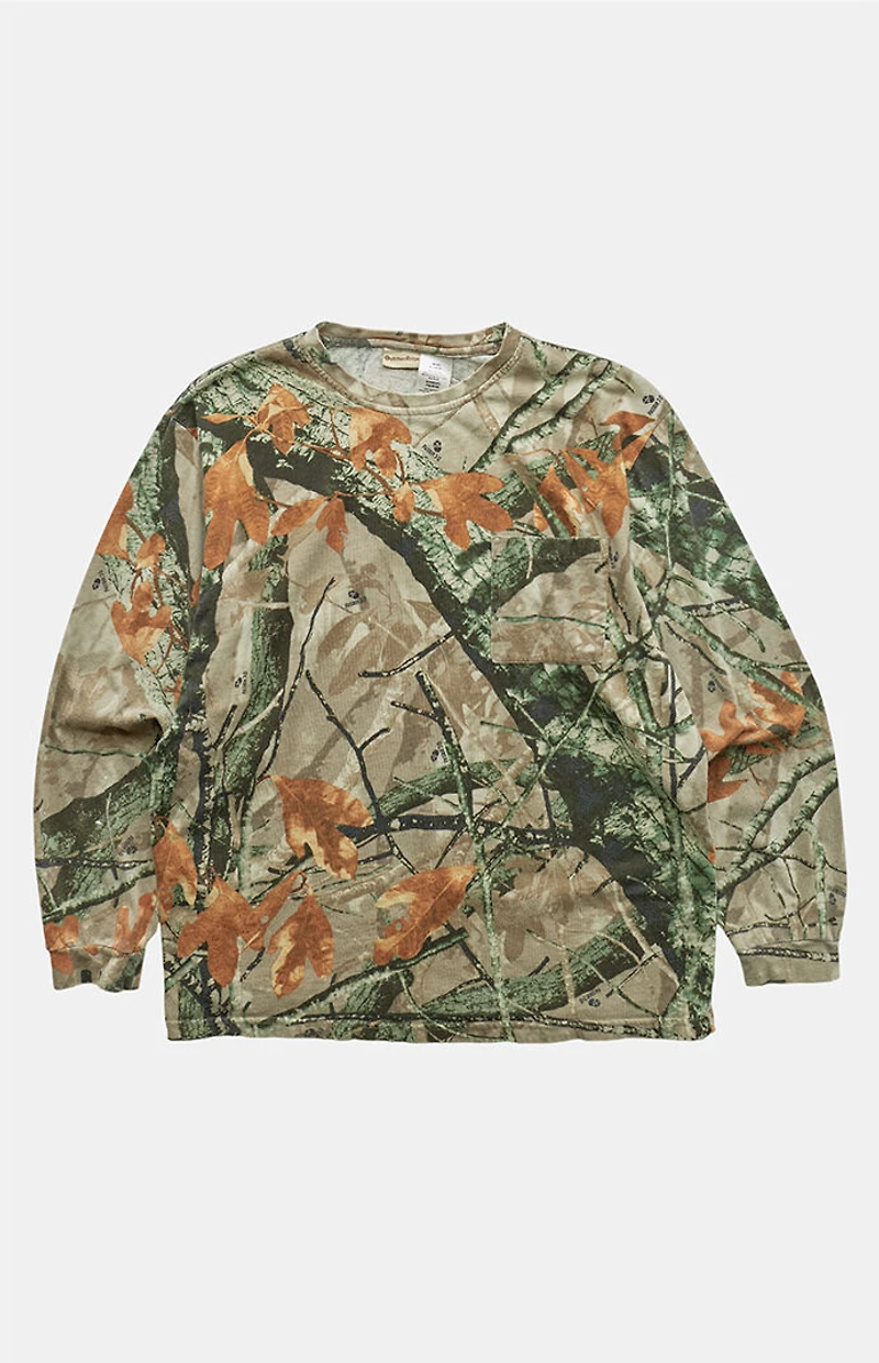 PS VINTAGE 2000s Camo Graphic Top