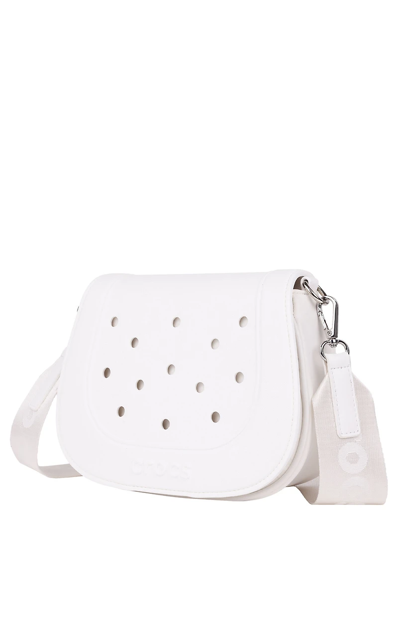 Crocs White Crossbody Bag