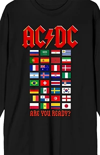 AC/DC Are You Ready World Long Sleeve T-Shirt