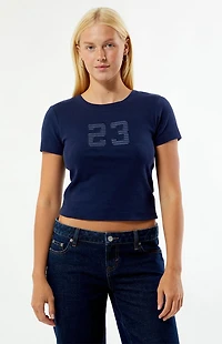 Your Favorite 23 Applique Skimmer T-Shirt