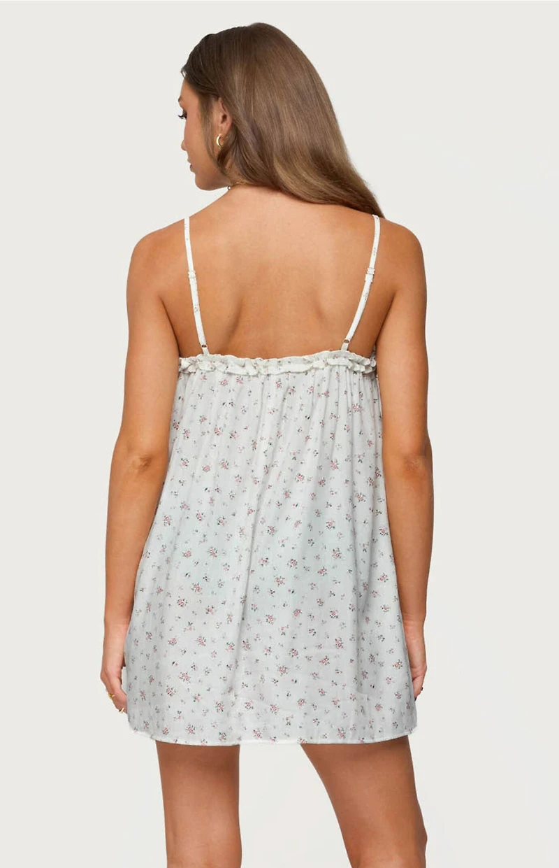 Edikted Patti Floral Mini Dress