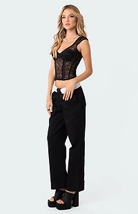 Edikted Rita Lace Corset