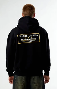 Guess Jeans Black Denim Company Hoodie