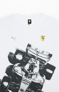Puma White Ferrari T-Shirt