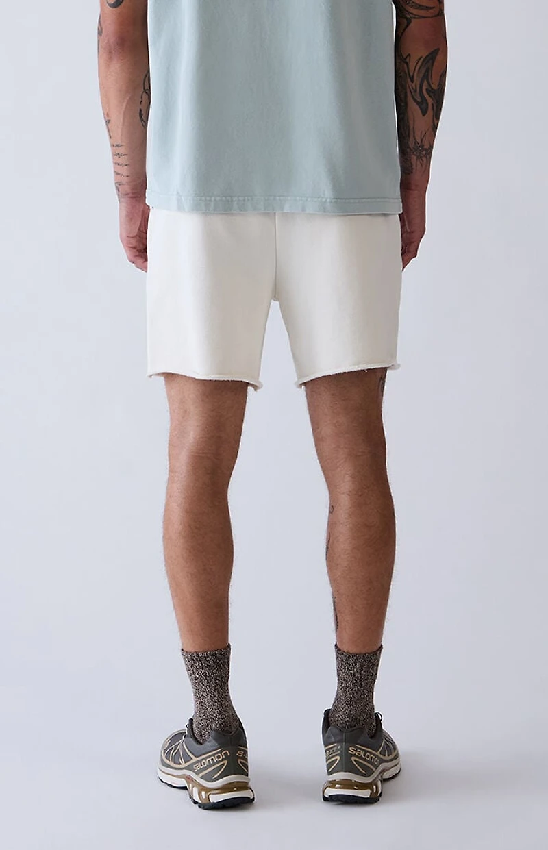 A.R.C. Gray Cutoff Fleece Sweat Shorts