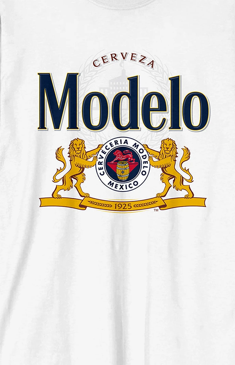 Modelo Beer Logo Long Sleeve T-Shirt