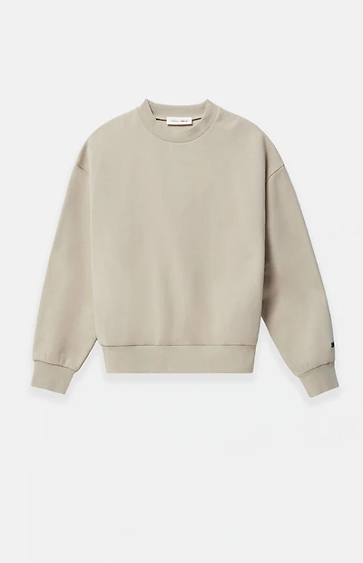 Fear of God ESSENTIALS Timber Classic Fleece Crew Neck Sweatshirt
