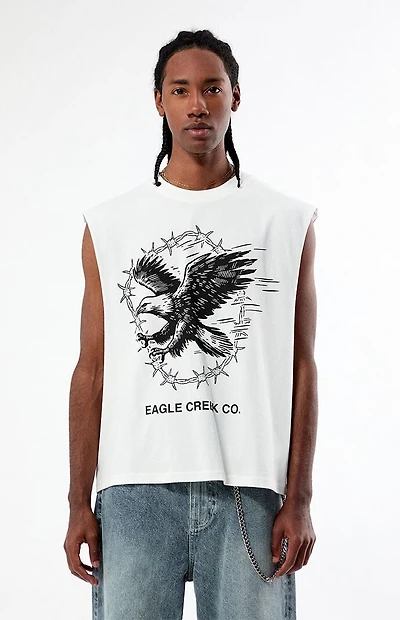 Pacsun Eagle Creek Cut Off Muscle T-Shirt
