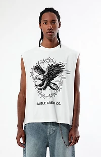 Pacsun Eagle Creek Cut Off Muscle T-Shirt