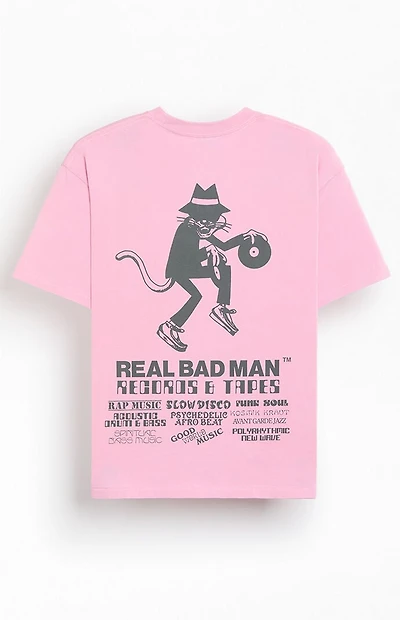 Real Bad Man Records & Tapes T-Shirt